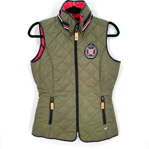 Lauria Garrelli Argentina Polo Ass. Women's XS Equestrian Quilted Vest Riding